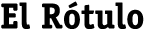 El Rótulo